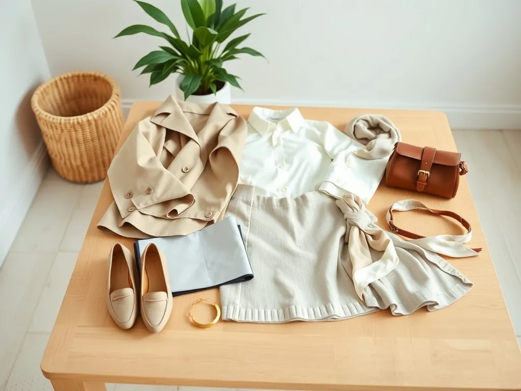 Jak zaplanować minimalistyczną garderobę kapsułową na wiosnę?