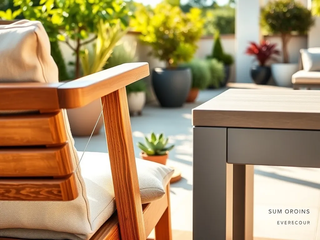 Z jakiego materiału wybrać najlepsze meble ogrodowe na taras?